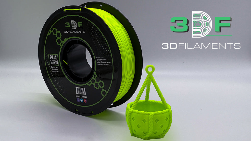 3DF PLA Neon Green 1KG