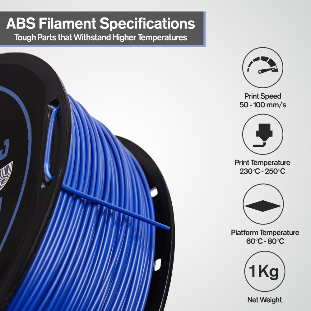 Blue ABS 3D Printer Filament 1 KG