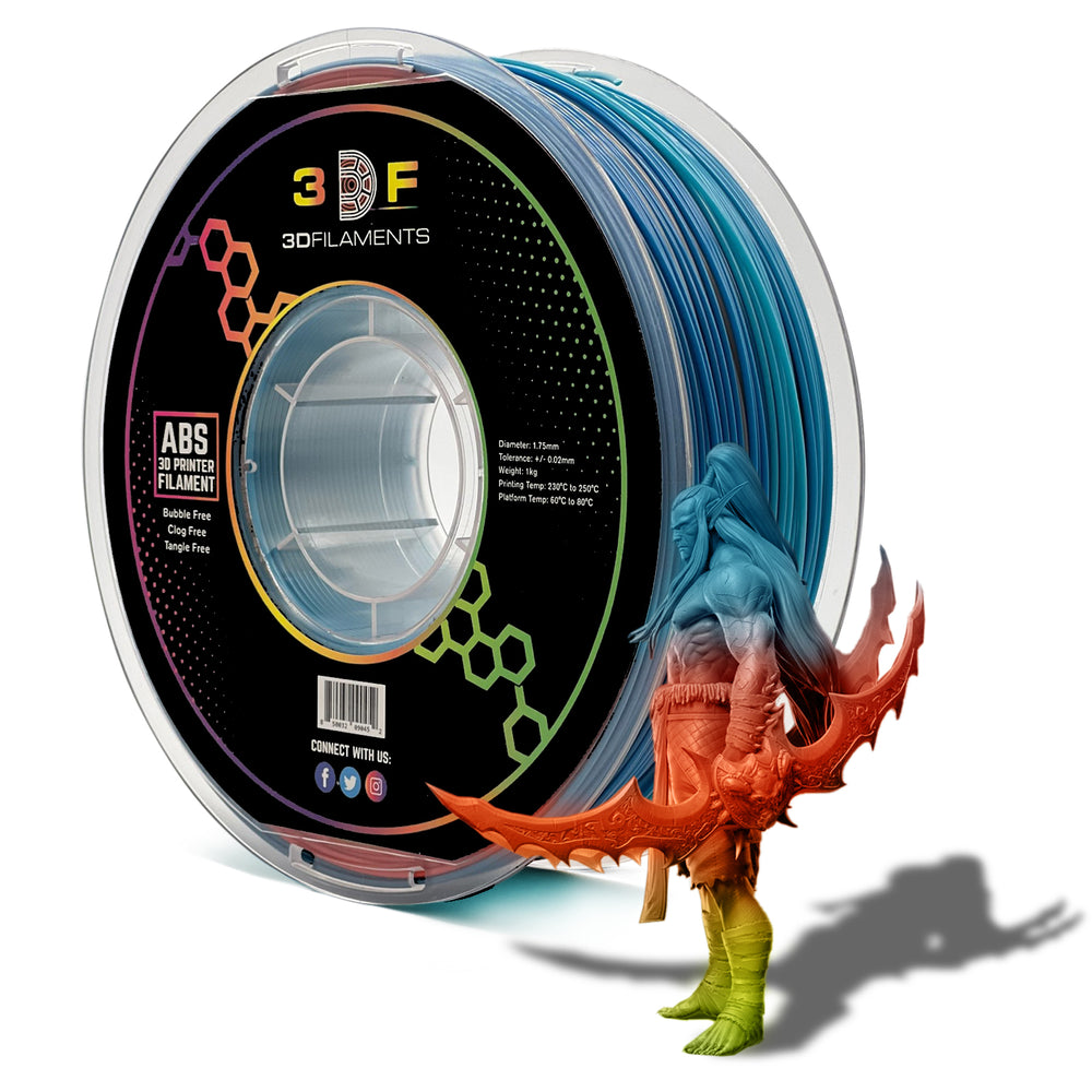 ABS Rainbow Filament 1KG