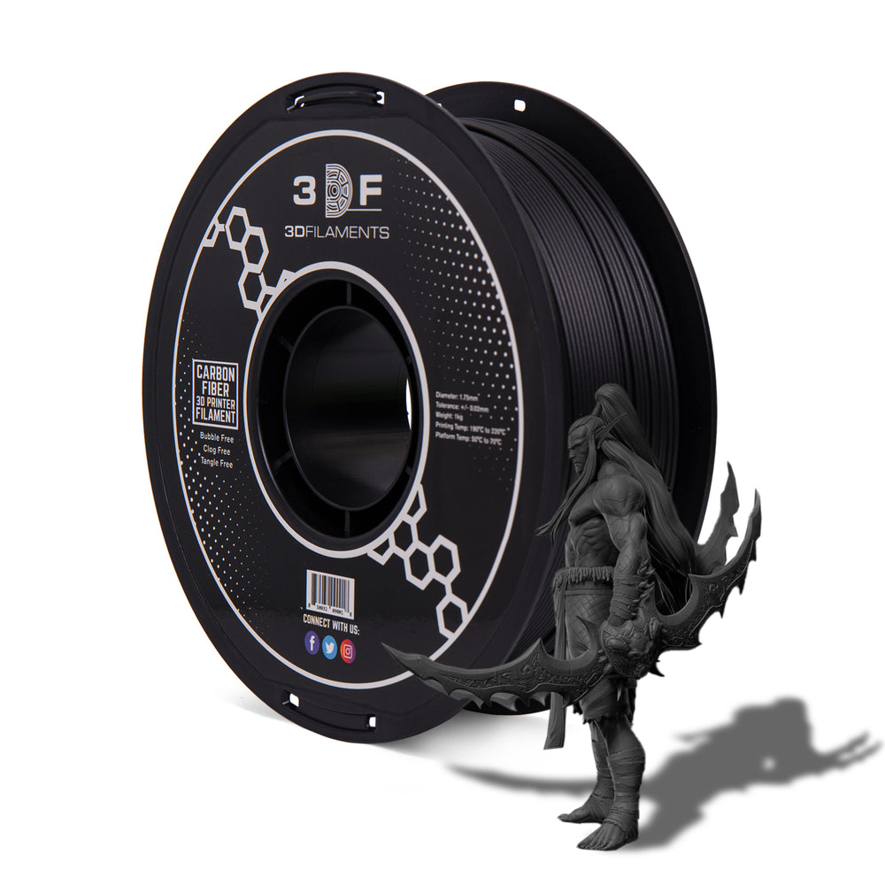 Black Carbon Fiber 3D Printer Filament