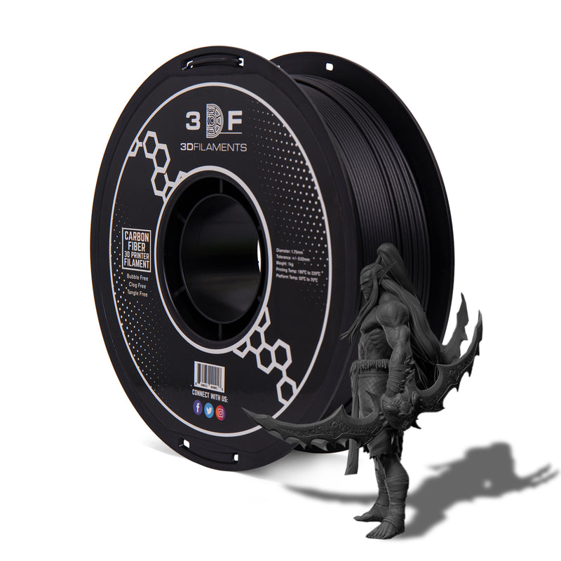 Shop our Carbon Fiber Black 3D Printer Filament