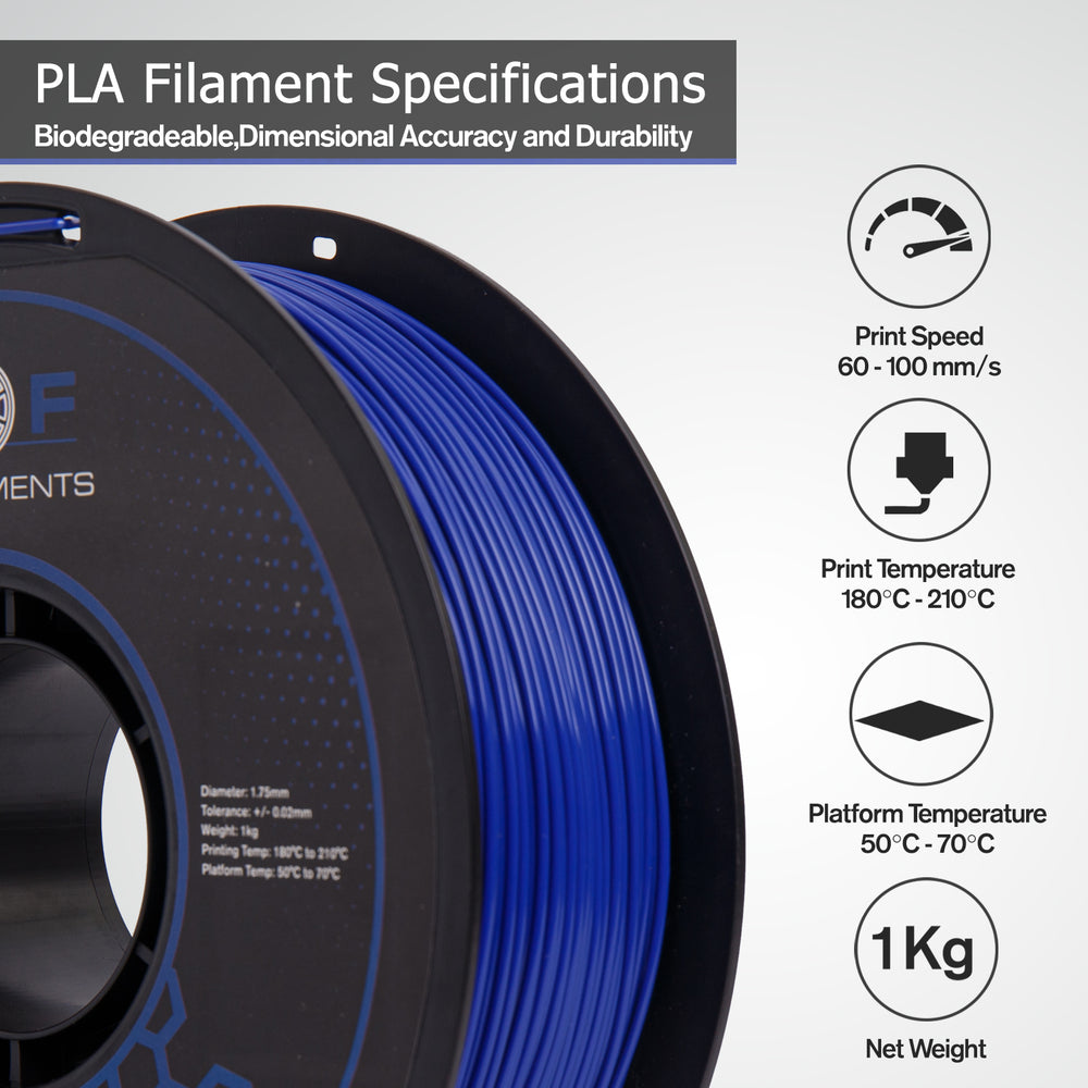 Blue PLA 3D Printer Filament