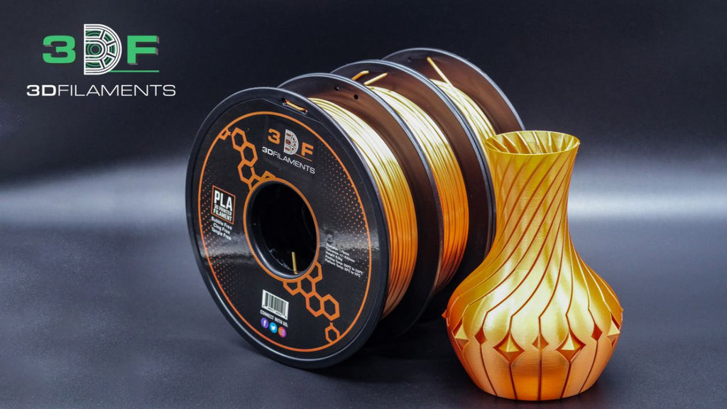 3DF Silk PLA Copper 1.5 KG Bundle Video