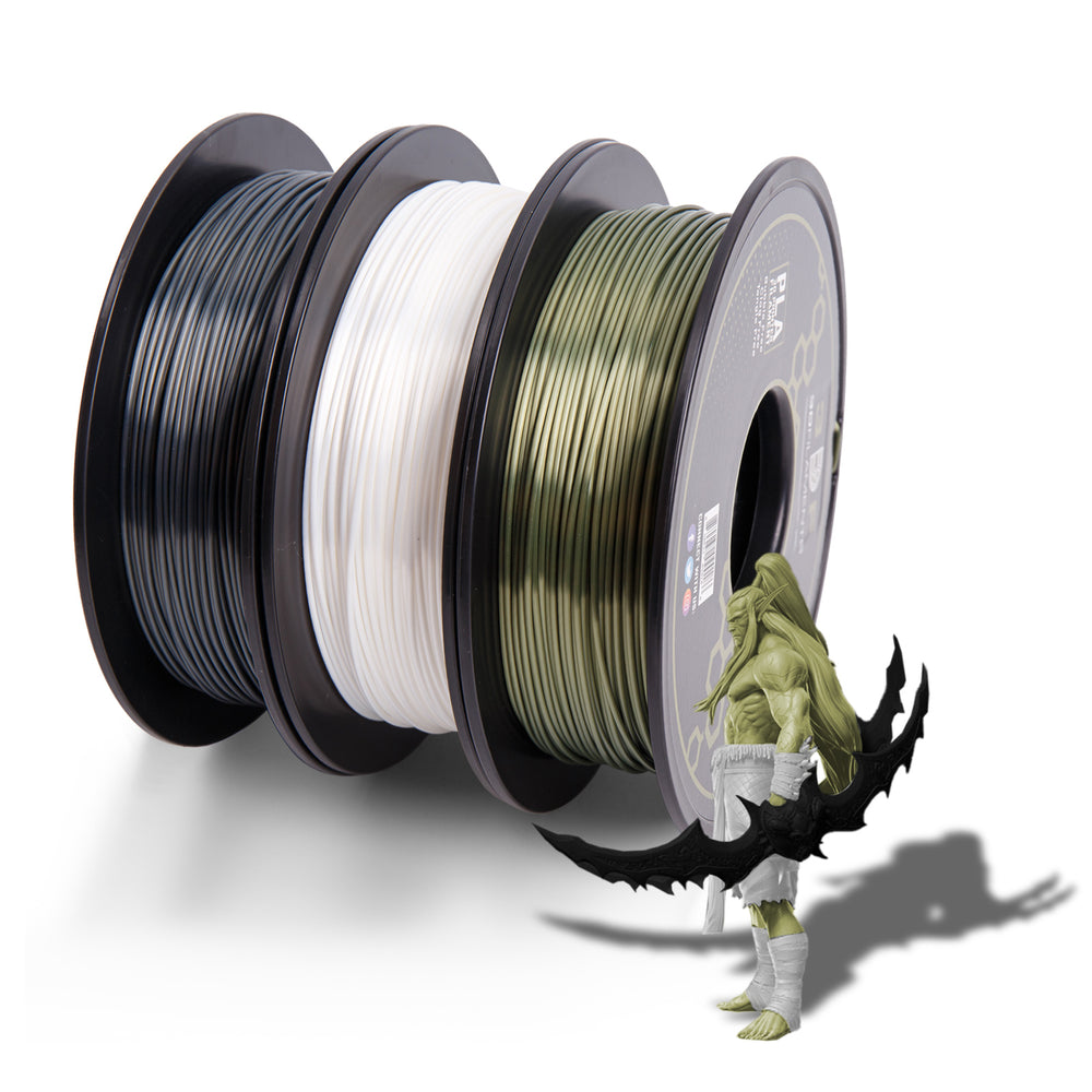 Bronze White Silver Silk PLA 3D Printer Filaments
